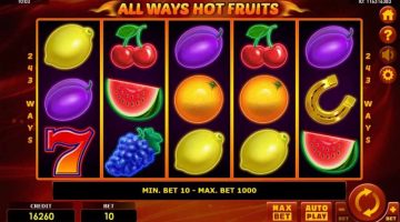 All Ways Hot Fruits van Amatic