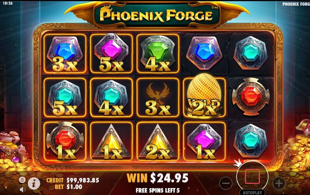 Phoenix Forge gokkast