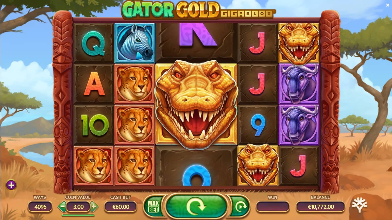 Gator Gold Gigablox gokkast